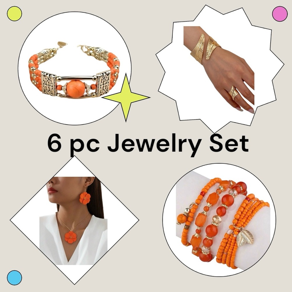 6 pc Jewelry sets NWOT